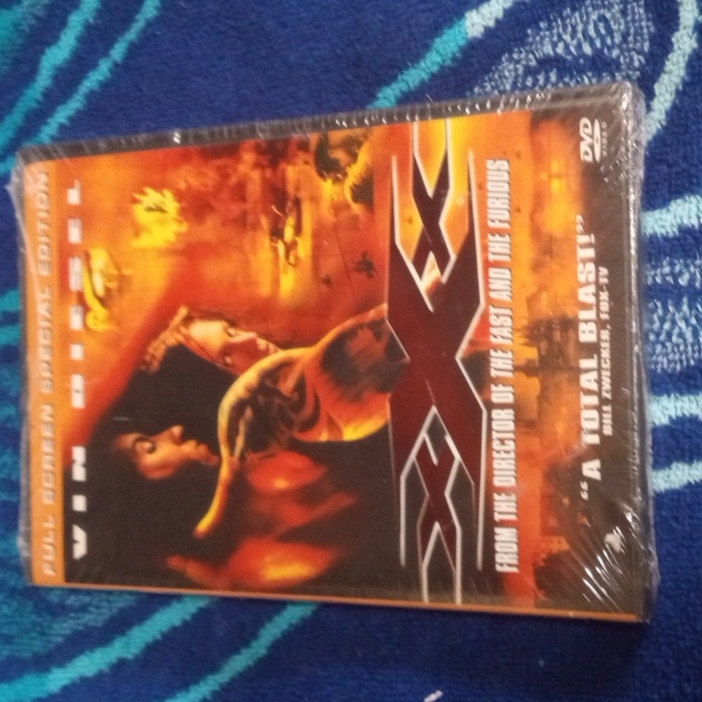 XXX Vin Diesel Sealed DVD with watermay